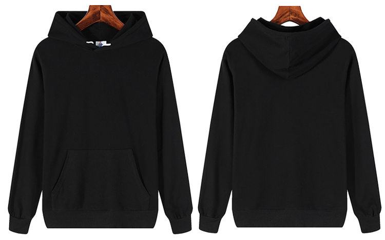 Sudaderas Con Capucha 280g 65%Cotton Sweatshirts Knitted Black Fitted Bluzy Polyester Over Size Mens Gym Man Hoodies