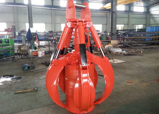 1100kg Orange Peeler Machine 0.57 Cum Closed Volume Five Fingers Design