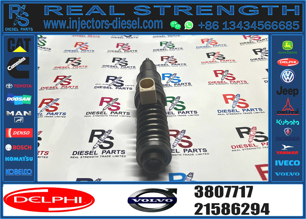 Common Rail Injector 03807717 3807717 For Volvo Penta D12 Auto Parts Injector Nozzle 03807717 3807717 BEBE4C11001