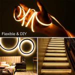 50000 Hours Working Lifetime CCT DC12V24V 8mm 10mm 576Leds 3000K-6500K Flexible