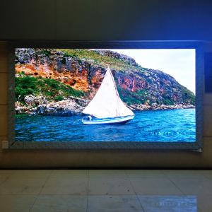 Quality P3 Indoor Fixed LED Display Commercial Building Station Electronic Screen wholesale