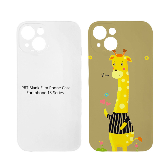 Customizable Blank 3D Sublimation PBT Film Phone Case For IPhone 14 15 16