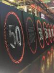 Red Circle Full Color VMS Speed Limit Highway P10 Highway LED Signs