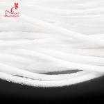 Nylon Round Elastic Earloop Cord For Mask 3mm Spandex Band White Color