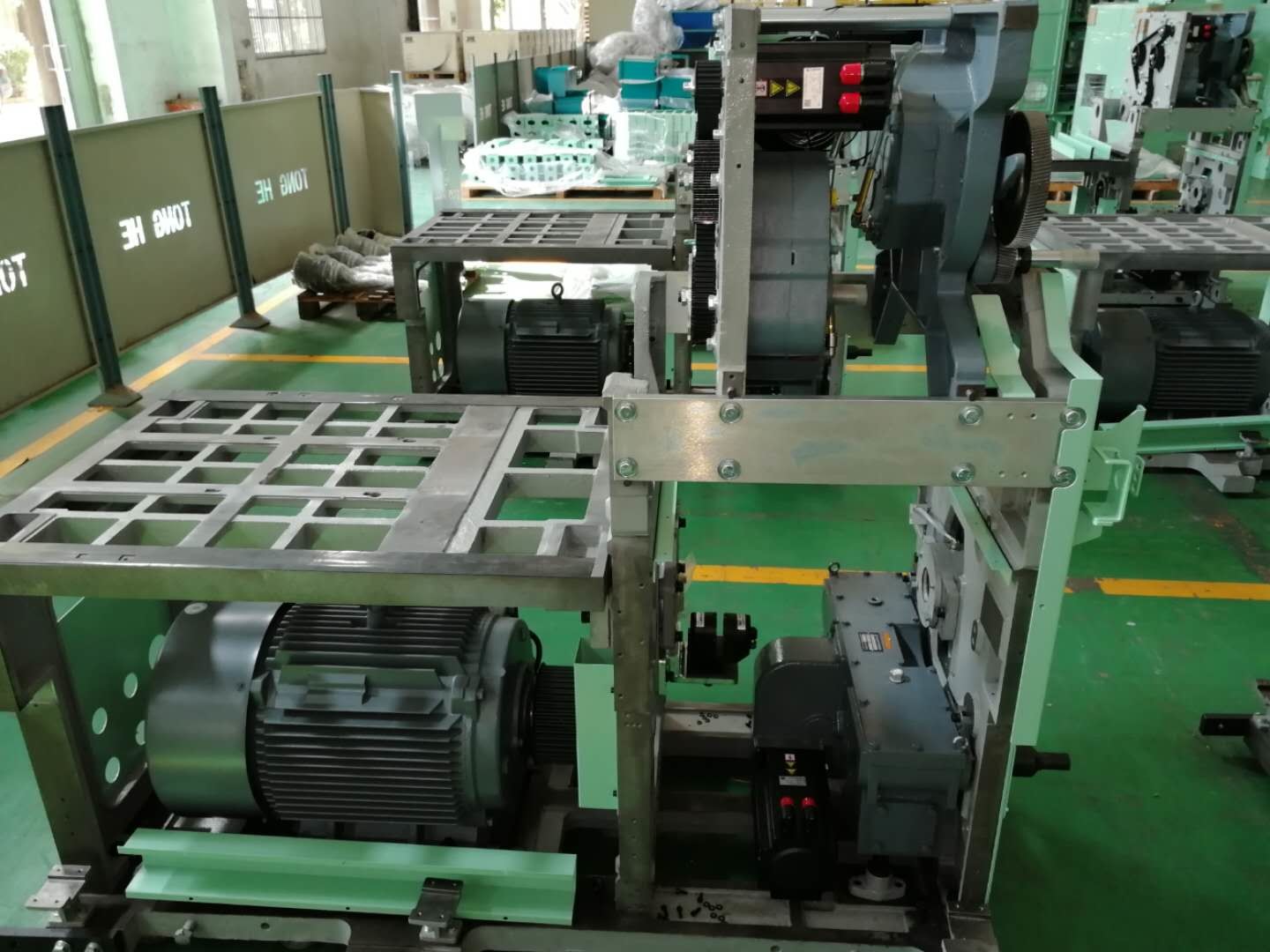 Blended Yarn / Cotton Spinning Machinery High Yield Top-Notch Components