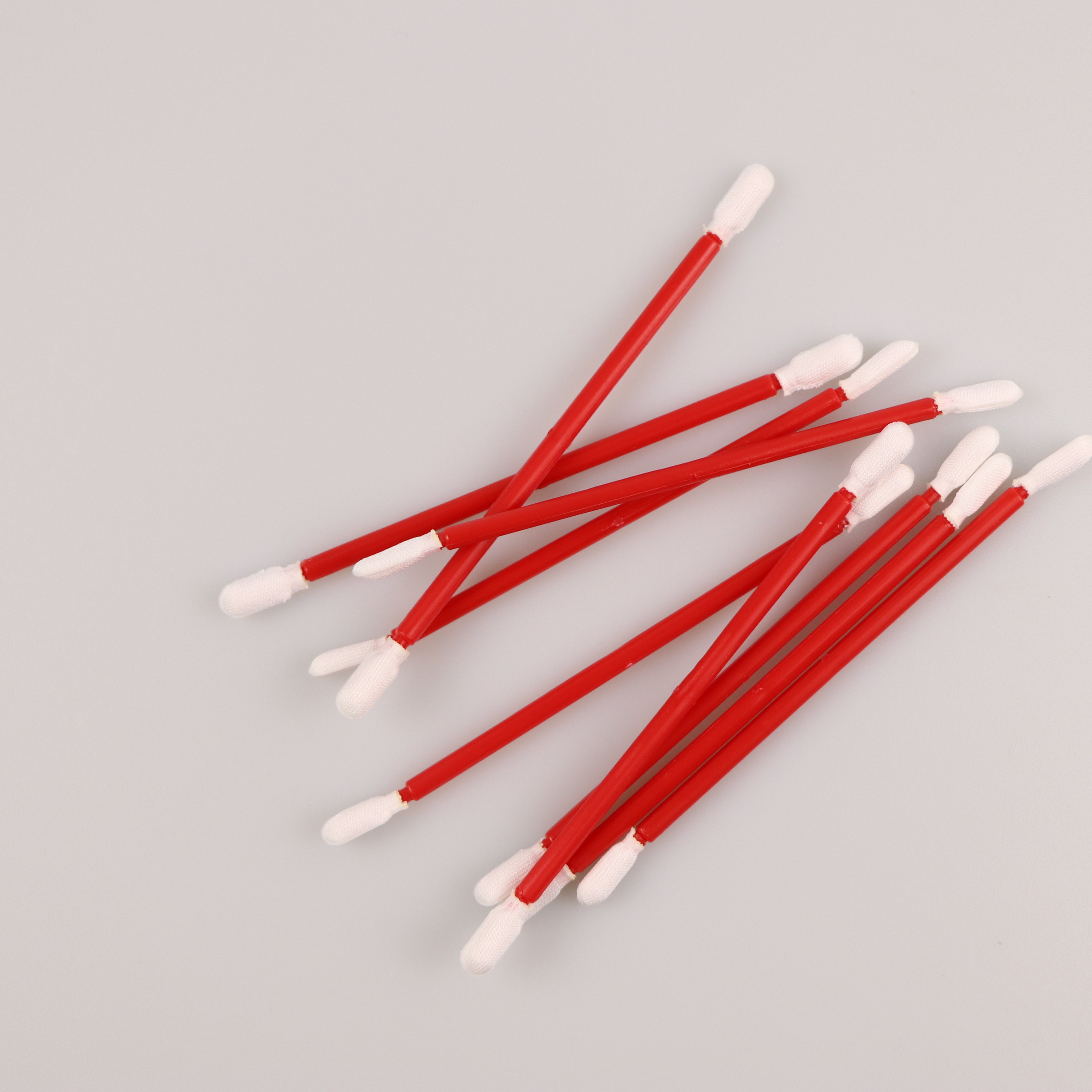 Double Round Heads Polyester Swab For Electronics Clean 100PCS
