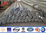 Multi Sided Single Circuit Electrical Power Pole 4mm Electric Steel Pole
