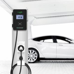 Quality Wall Mounted EV Car Charger Station TUV Certificated 7KW 22KW wholesale