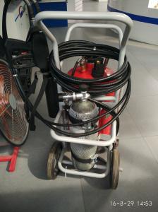 Quality Fire Fighting Trolley Water Mist Extinguisher Stainless Steel Casing wholesale