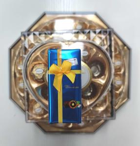 Quality HALAL Heart Square Octagon Shape Chocolate Gift Box wholesale