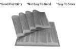Kitchen Essential Durable PVC Rectangle Place Tray Mat for Christmas Celebration