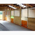 Outlet Horse Stables Customized Racecourse Equestrian Club Fence Construction