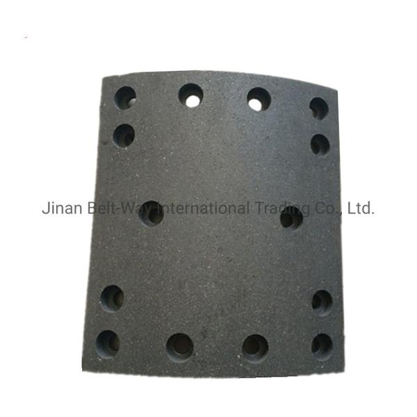 Original Wg9231342069 Brake Lining for HOWO Dump Truck Parts in Southeast Asia