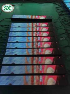 Quality P4 customized LED Stair Screen Free Standing LED Dance Floor for Wedding Advertising wholesale