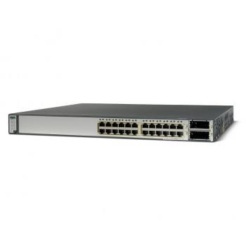 WS-C3750E-24TD-S 3750-E Series Switch for Full-Duplex Half-Duplex Network Transfer 24 10/100/1000 2*10GE X2 265W IPB S/w