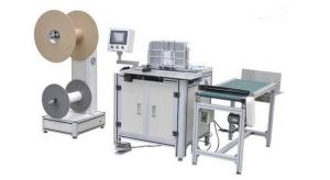 China PLC Notebooks Double Wire Binding Machine / Bookbinding Equipment on sale