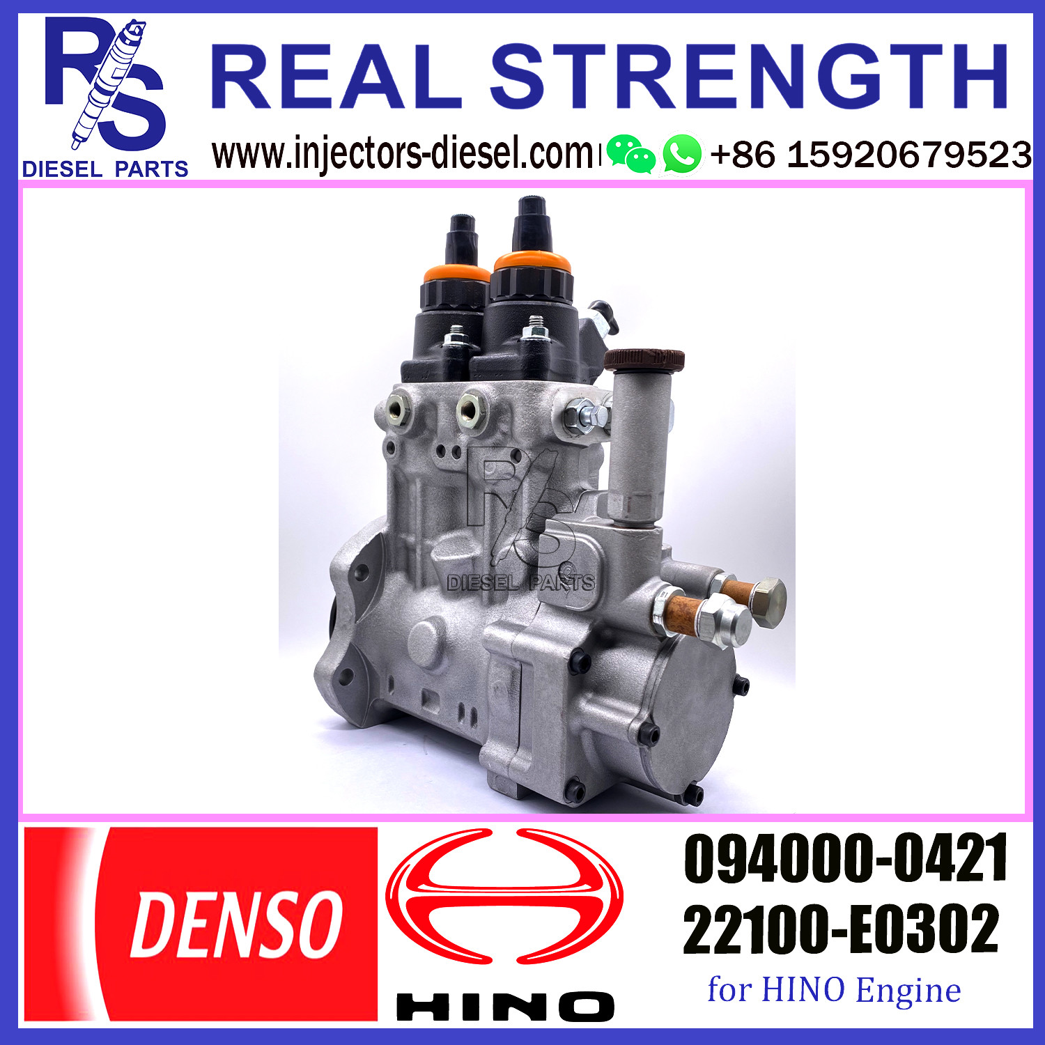 DENSO HP0 pump Diesel Pompa di Alimentazione 094000-0421 094000-0420 22730-1231 22100-E0302 22100-E0301 for HINO E13C