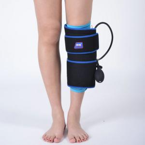 Quality PVC Black Insulated Cold Compression Wrap For Calf Muscle wholesale