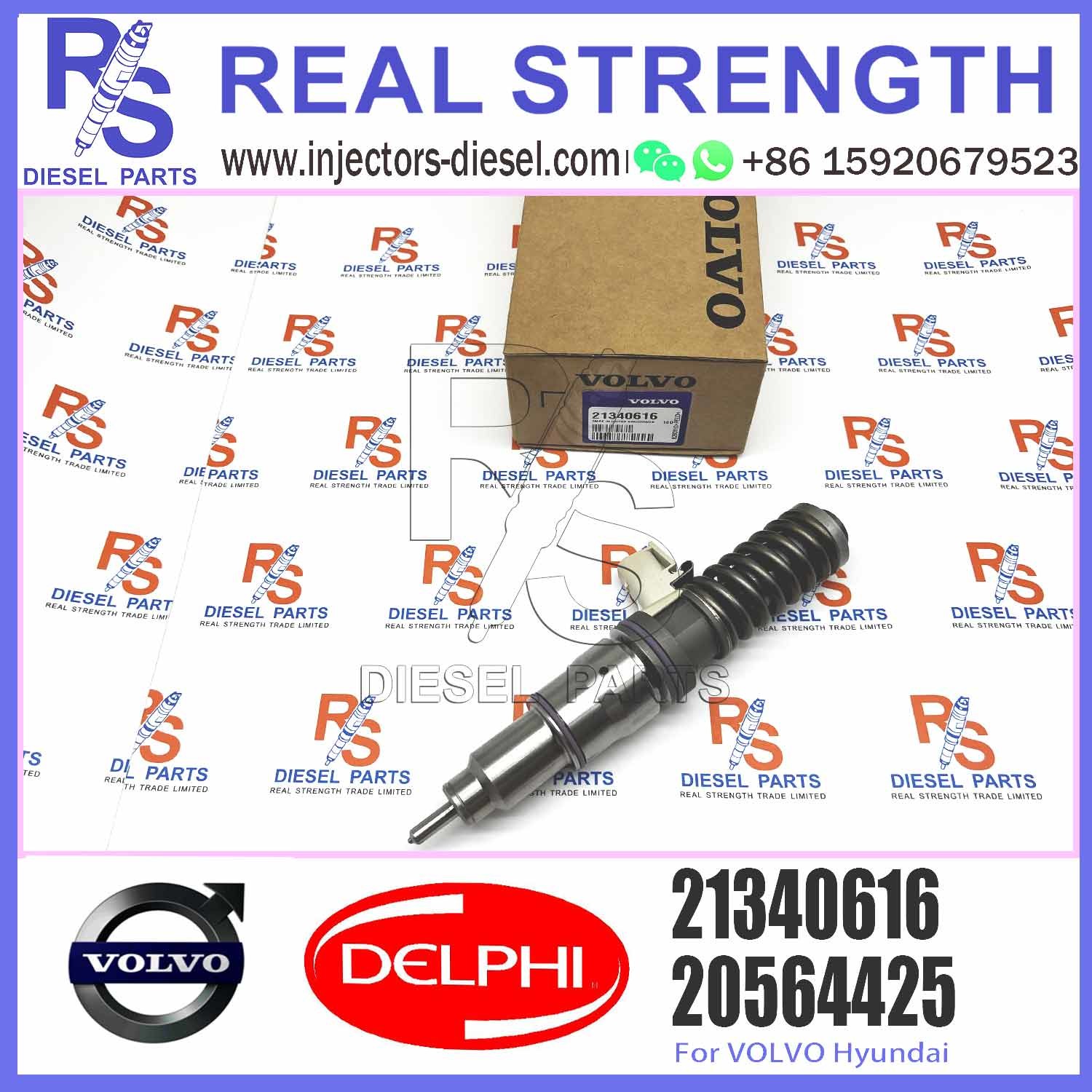 Diesel Engine Common Rail inyector Unit Fuel Injector BEBE4D25001 21371679 85003268 21340616 For V-O-L-V MD13 EURO 5