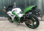 Stainless Steel Muffler Moto Street Bikes Double Cylinder 350cc Water Cooled