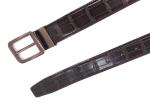 Soft Leather Reversible Belt For Men Black And Brown Dress Belt Rotate Buckle