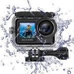 Action & Sports Cameras Display Waterproof 4K 60/30Fps 64M 2"Touchscreen And 1.4