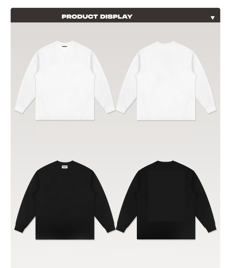Alphabetic Black Men's Base Layer Long Sleeve T Shirt with White Ink Spray Print in Cotton Fabric