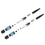 MPO Fiber Optic Connector Male/Female SM OM1-OM4 8/12/24 Cores 3.0mm Cable
