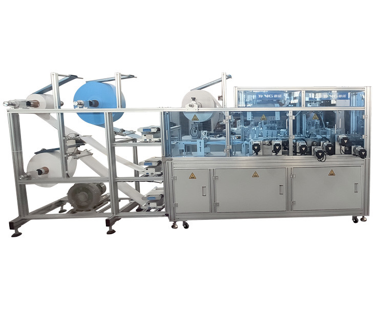 220V Ultrasonic Face Mask Making Machine 7 Servo One Button Switching