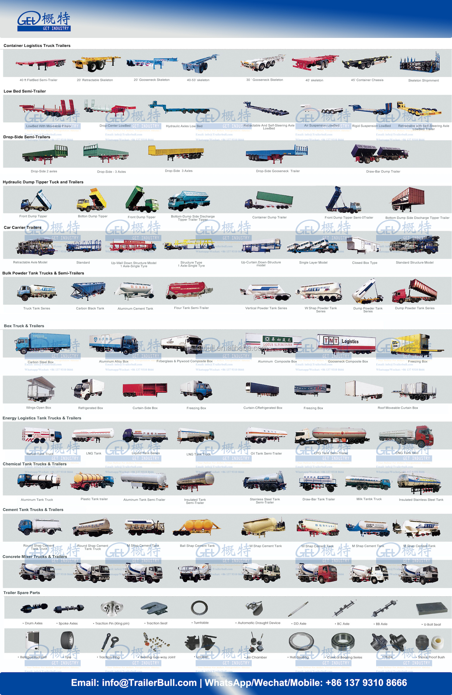 Truck Trailer 45FT Drum Axle Refrigerated Reefer for Frozen Meat and Fresh Fruits