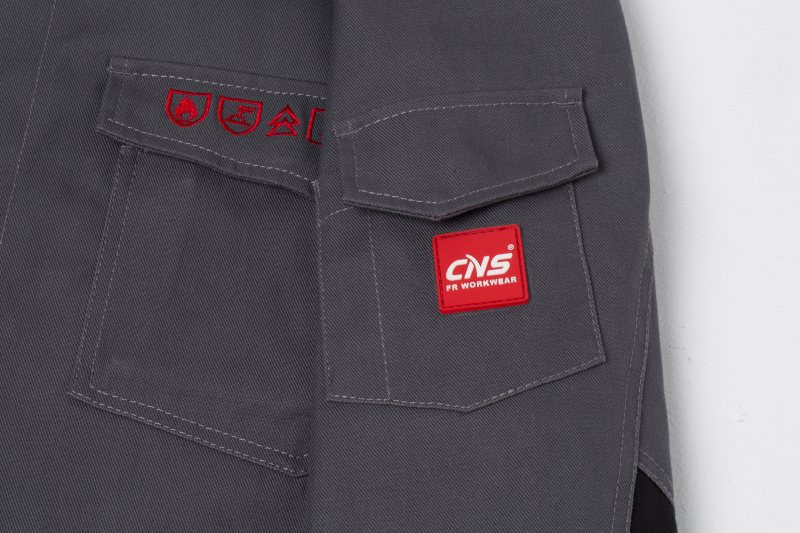 Welding Industry EN11612 Arc Flash Coat , 350gsm Arc Protection Suit