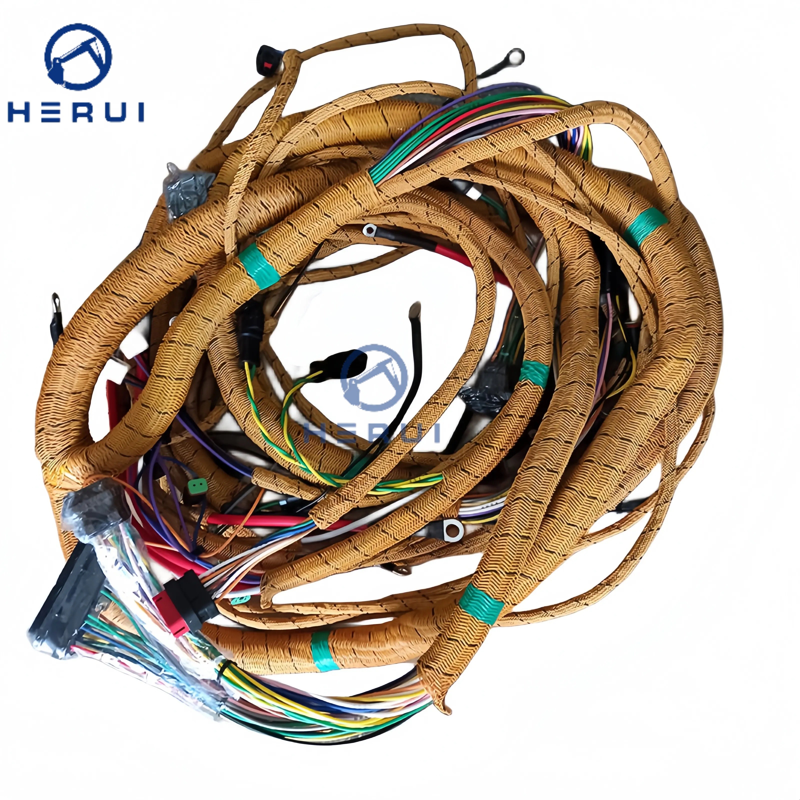 E320D E323D Excavator External Wiring Harness 306-8777 For Caterpillar C6.4 Diesel Engine Wire Harness