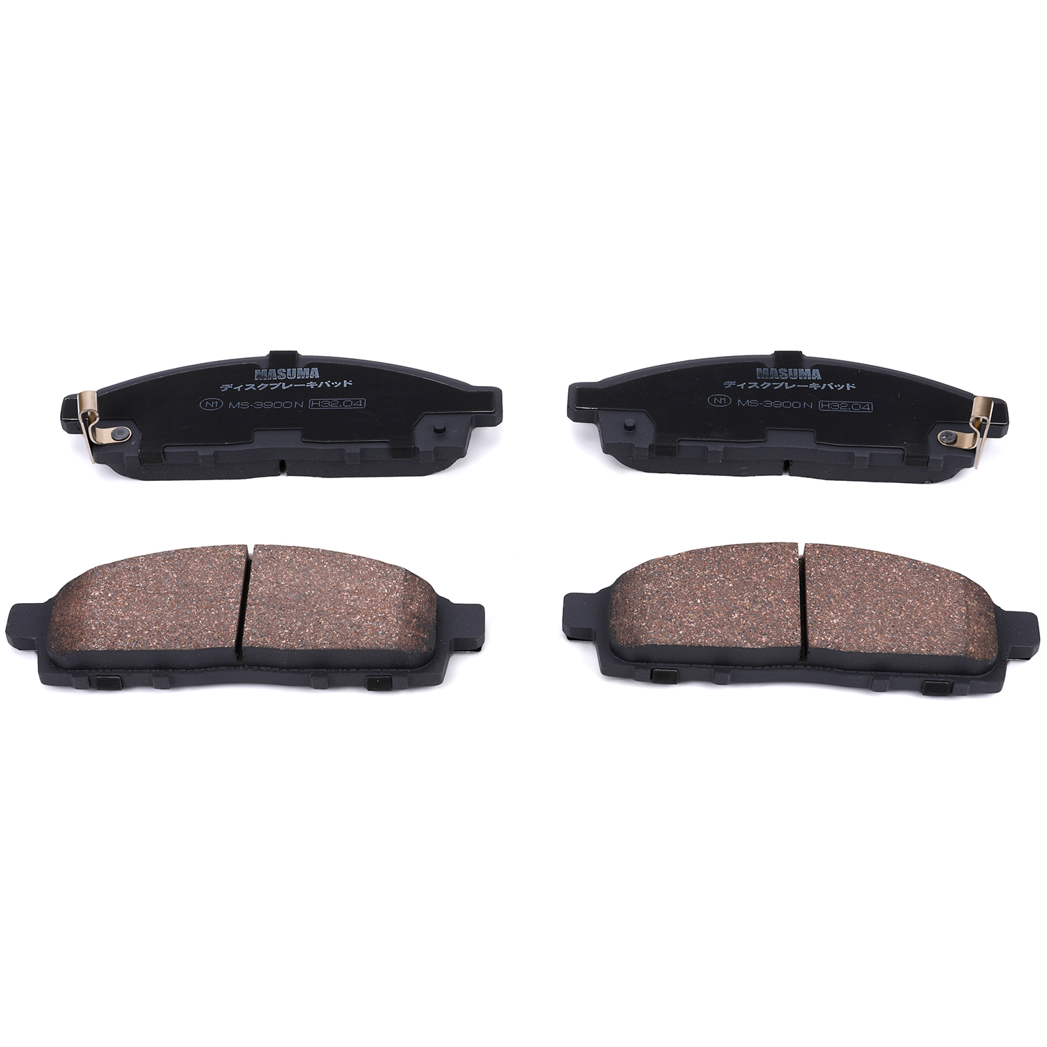 MASUMA Ceramic Disc Brake Pads Set D1060-JX00C AY040NS158 for 2000-2007 FOCUS Saloon DFW