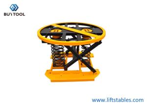 Quality Hydraulic Electric Rotating Pallet Lift Table 12000 Lb 2 Ton wholesale