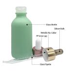 120ml 240ml Perfume Aromatherapy Boston Round Jars With Droppers