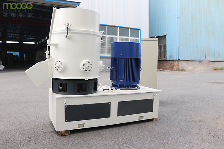 120-1200 Kg/H Plastic Film Agglomerator PP Waste Plastic Granulator