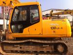 Original hyundai R130LC-5 XRAWLER EXCAVATOR FOR SALE/USED HYUNDAI EXCAVATOR