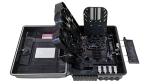 Fully Sealed Black 24 SC FTTH Fiber Optic Terminal Box