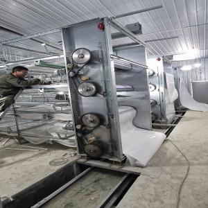 Quality Multi Tier Poultry House Cleanout Equipment , 1.2mm 220v Battery Cage System wholesale