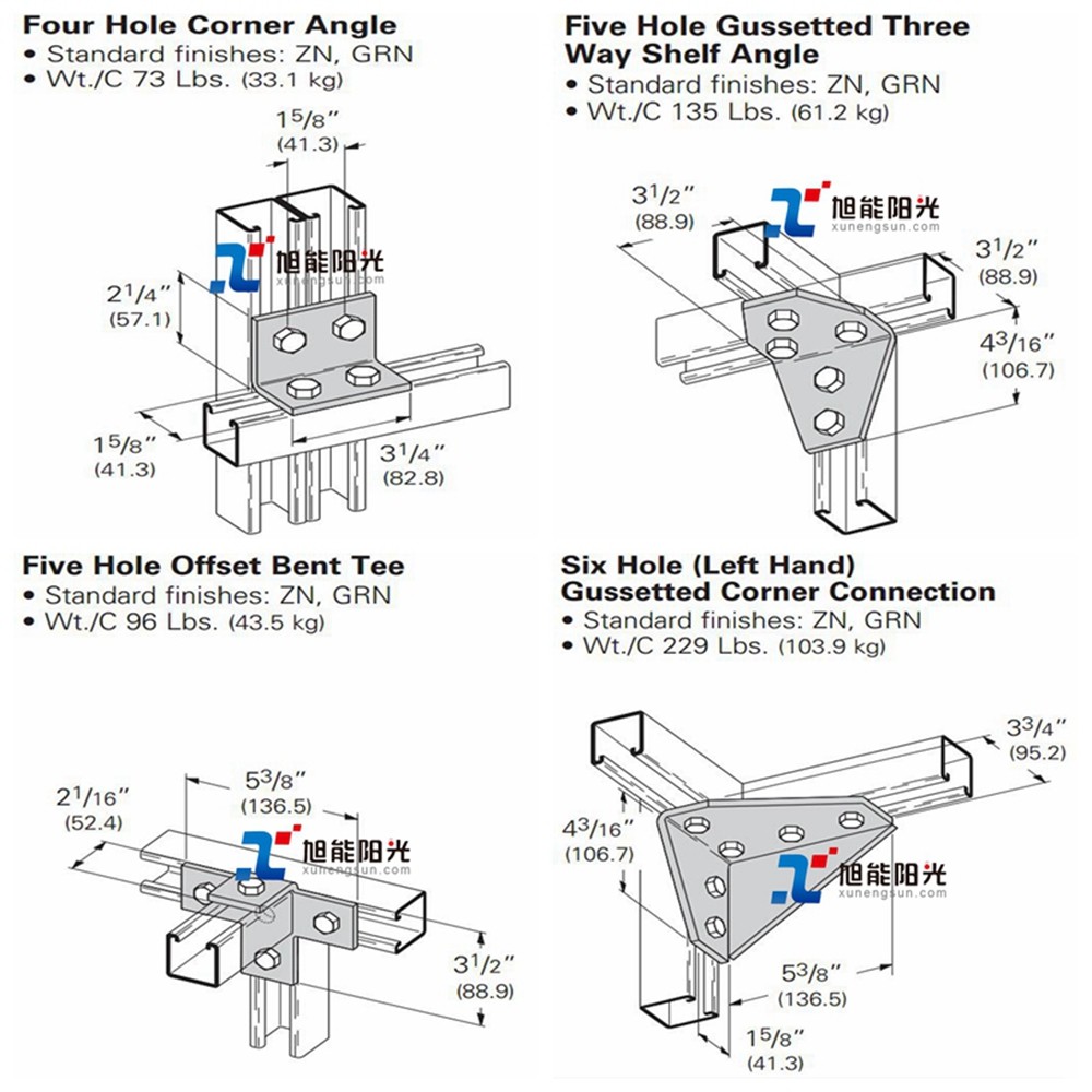 Customizable SUREALONG Gold Corner Angle Joint Bracket for Aluminum Profile Extrusion