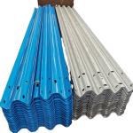 Roadway Safety Galvanized W Beam Highway Guardrail Systems Made of Q345 Strip