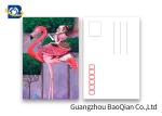 Promotion Cartoon 3d Lenticular Postcard / Flip Lenticular Image Printing