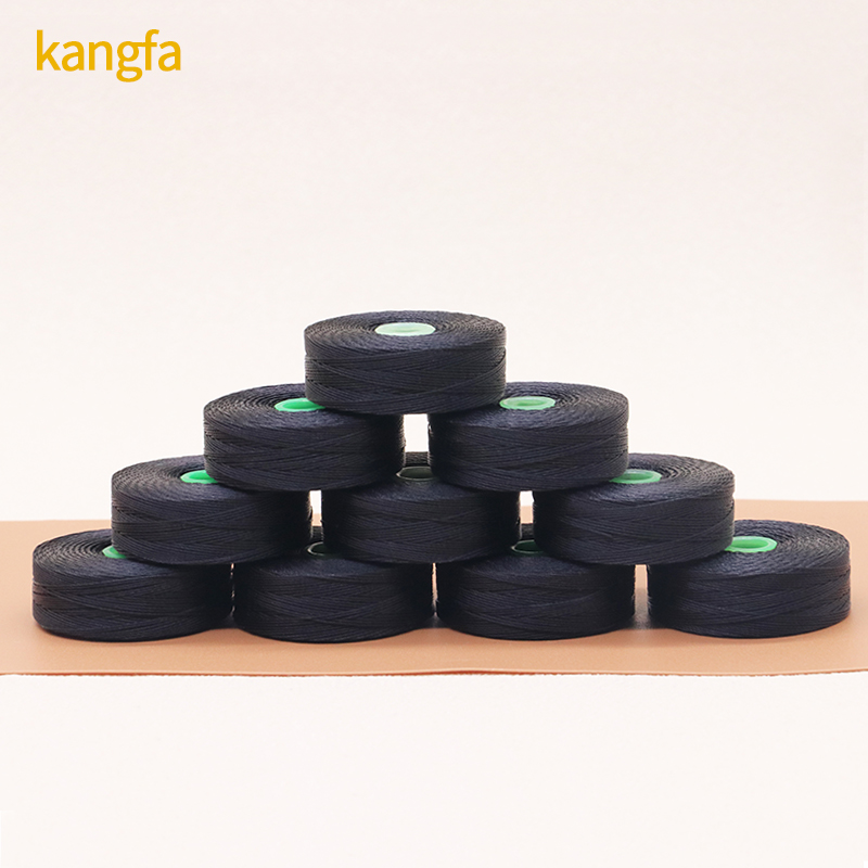 Rayon Embroidery Thread Dyed Polyester Bobbins v69 T70 Bonded Thread for Sewing Needs