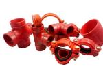 Ductile Iron Grooved Pipe Fitting Tee Elbow Flange
