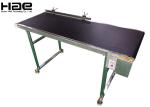 Food Processing Industrial Conveyor Belts Green PVC / PU Custom Conveyor Belts