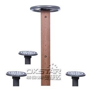 Quality china outdoor park gym equipment waist exercise equipment wholesale