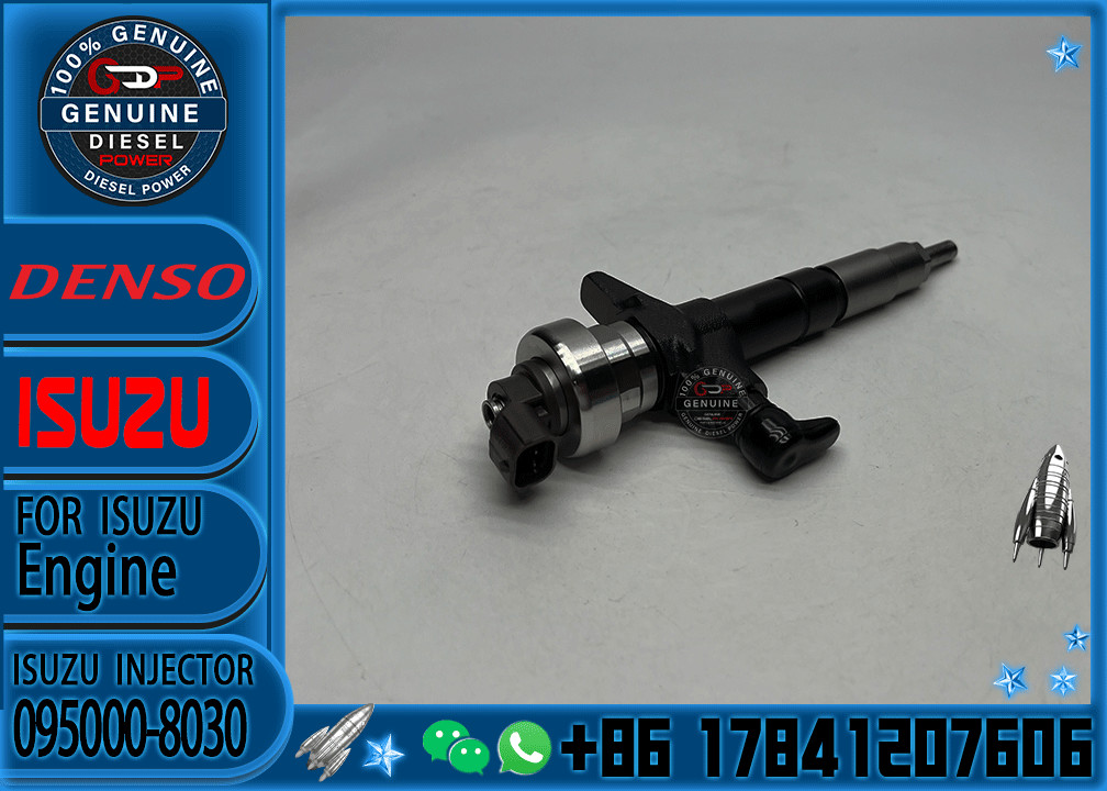 Diesel Injector 095000-8030 Common Rail Injector 8-98074909-2 For Isuzu 4JJ1