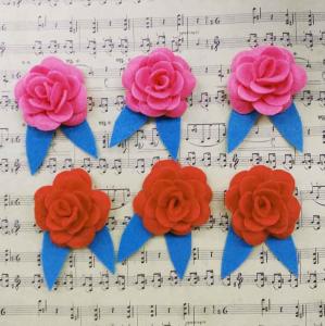 Quality Decorative Fabric Flower Decorations Home Clothing Mini Fashionable wholesale
