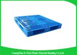 Recyclable 4 - Way Export Plastic Pallets , Standard Double Faced Plastic