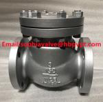 150lb WCB cast steel swing check valve